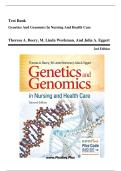 FULL TEST BANK -Genetics and Genomics in Nursing and Health Care BY&colon; &lpar;Theresa A&period;Beery&comma; &rpar;latest &lpar;2026&rpar;