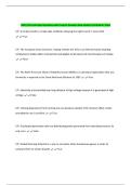 CME 542 Final Exam Questions with Correct Answers New Update &lpar;Verified A&plus; Pass&rpar; 