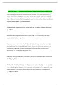 CMN 260 Exam 1 &vert; Questions and Answers&vert; New Update Guaranteed Success
