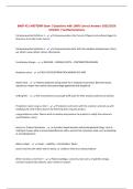 BAEP 451 MIDTERM Exam &vert; Questions with 100&percnt; Correct Answers 2025&sol;2026 UPDATE &vert; Verified Solutions
