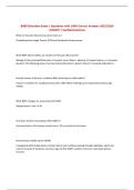 BAEP Disorders Exam &vert; Questions with 100&percnt; Correct Answers 2025&sol;2026 UPDATE &vert; Verified Solutions