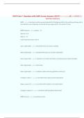 BAEP Exam &vert; Questions with 100&percnt; Correct Answers 2025&sol;2026 UPDATE &vert; Verified Solutions