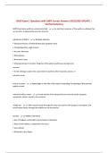 BAEP Exam &vert; Questions with 100&percnt; Correct Answers 2025&sol;2026 UPDATE &vert; Verified Solutions