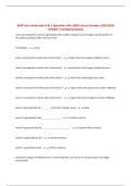 BAEP test review &lpar;test &num; 3&rpar; &vert; Questions with 100&percnt; Correct Answers 2025&sol;2026 UPDATE &vert; Verified Solutions