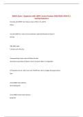 BAEPs Exam &vert; Questions with 100&percnt; Correct Answers 2025&sol;2026 UPDATE &vert; Verified Solutions