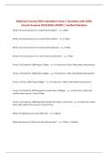 Baltimore County FADO Calculation Exam &vert; Questions with 100&percnt; Correct Answers 2025&sol;2026 UPDATE &vert; Verified Solutions