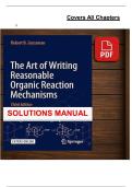 The Art of Writing Reasonable Organic Reaction Mechanisms &lpar;3rd Ed&period;&comma; 2020&rpar; &ndash; Solutions Manual &ndash; Grossman