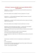 CS 7643 Quiz 3 &vert; Questions with 100&percnt; Correct Answers 2025&sol;2026 UPDATE &vert; Verified Solutions