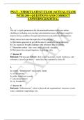 PSAT &ndash; NMSQT LATEST EXAM &lpar;ACTUAL EXAM&rpar;  WITH 200&plus; QUESTIONS AND CORRECT  ANSWERS GRADED A&plus;