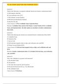 PCI ISA EXAM QUESTION AND ANSWERS 2025&excl;&excl;