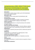 comprehensive 2025&ndash;2026 PTCB Exam Pharmacy Terminology & Concepts Study Guide Questions and