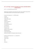 ESI 5- Level Triage &vert; Questions with 100&percnt; Correct Answers 2025&sol;2026 UPDATE &vert; Verified Solutions