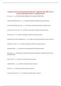 Emergency Severity Index &lpar;ESI&rpar; Levels Overview &vert; Questions with 100&percnt; Correct Answers 2025&sol;2026 UPDATE &vert; Verified Solutions