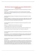 EXW 103 Exam &vert; Questions with 100&percnt; Correct Answers 2025&sol;2026 UPDATE &vert; Verified Solutions