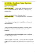 SOSC 4510 Test Exam Actual Questions and Answers 2026&period;docx