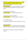 BUSFIN 3500 Blackburn Midterm 1 Exam Actual Questions and Answers 2026&period;docx