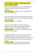F1 M3 MCQ-s Exam Actual Questions and Answers 2026&period;docx