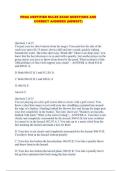PDGA CERTIFIED RULES EXAM QUESTIONS AND CORRECT ANSWERS &lpar;NEWEST&rpar;