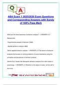 ABA Exam 1 &lpar;30&plus; Questions&rpar; &ndash; Foundations of Behavior Analysis&comma; EAB vs&period; ABA&comma; Cultural Competency &ndash; Applied Behavior Analysis &ndash; Liberty University