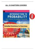 Introduction to Probability &lpar;2017&rpar; &ndash; Detailed Exercise Solutions &ndash; Anderson