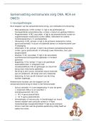 Kennistoets extramuraal RCA&comma; CNA & ONCO &lpar;jaar 2 fysiotherapie&rpar; 