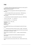FAE NEWEST 2026&sol;2027 ACTUAL EXAM COMPLETE QUESTIONS AND CORRECT DETAILED ANSWERS &lpar;VERIFIED ANSWERS&rpar; &vert;ALREADY GRADED A&plus;&vert;&vert;BRAND NEW&excl;&excl;