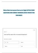 Maine State Journeyman Exam up to 15gph ACTUAL EXAM QUESTIONS AND CORRECT ANSWERS LATEST UPDATE THIS YEAR NEW&excl;&excl;