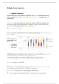 Samenvatting Biologie voor jou - thema 3&comma; genetica &lpar;havo 4&sol;5&rpar;