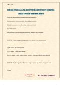 BIO 182 FINAL Exam ALL QUESTIONS AND CORRECT ANSWERS LATEST UPDATE THIS YEAR NEW&excl;&excl;&period;