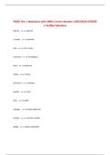 FADO Test &vert; Questions with 100&percnt; Correct Answers 2025&sol;2026 UPDATE &vert; Verified Solutions