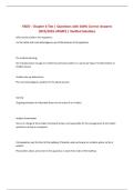 FADO - Chapter 4 Test &vert; Questions with 100&percnt; Correct Answers 2025&sol;2026 UPDATE &vert; Verified Solutions
