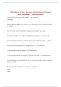 FADO Chapter 17 Test &vert; Questions with 100&percnt; Correct Answers 2025&sol;2026 UPDATE &vert; Verified Solutions