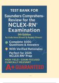 Saunders NCLEX-RN Review Test Bank  9th Ed&period;  - 1000  Ace the NCLEX-RN  with  Confidence&excl;