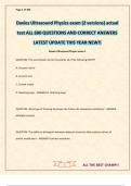 Davies Ultrasound Physics exam review 