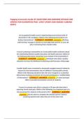 Engaging Community Health ATI &lbrack;QUESTIONS AND ANSWERS&rsqb; DETAILED AND  VERIFIED FOR GUARANTEED PASS- LATEST UPDATE 2026 GRADED A &lpar;BRAND  NEW&excl;&excl;&rpar; 