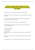 PATHO 370 WEEK 2 QUIZ -QUESTIONS FULLY VERIFIED AND COMPLETE DETAILED ACCURATE ANSWERS