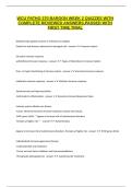 WCU Patho 370 Baroon Week 2 comprehensive assessment