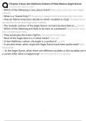 Chapter 2 Quiz&colon; San Ildefonso Indians of New Mexico&comma; Eagle Dance Exam Questions and Answers 100&percnt; Pass &vert;Already Graded A&plus;&vert; Verified and Updated &vert;Actual 2025&sol;2026 Cheat Sheet