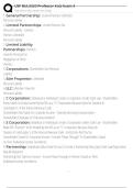 USF BUL3320 Professor Katz Exam 3 Exam Questions and Answers 100&percnt; Pass &vert;Already Graded A&plus;&vert; Verified and Updated &vert;Actual 2025&sol;2026 Cheat Sheet