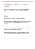 WGU D080 Exam 149 Questions with Verified Answers&comma;100&percnt;CORRECT