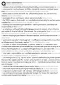 class c water license Exam Questions and Answers 100&percnt; Pass &vert;Already Graded A&plus;&vert; Verified and Updated &vert;Actual 2025&sol;2026 Cheat Sheet