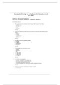 Complete Test Bank Radiographic Pathology for Technologists 8th Edition Kowalczyk Questions & Answers with rationales (Chapter 1-12)