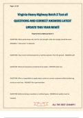 Virginia Heavy Highway Batch 2 EXAM