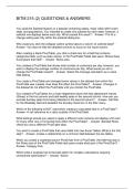 BITM 215 &lpar;2&rpar; QUESTIONS & ANSWERS