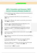 NETA 3 Questions and Answers &lpar;100&percnt;  Correct Answers&rpar; Already Graded A&plus; 