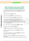 NETA 3 Questions and Answers &lpar;100&percnt;  Correct Answers&rpar; Already Graded A&plus; 