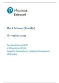 Edexcel GCE Chemistry &lpar;9CH0&rpar; Paper 3 &vert; General & Practical Principles A&plus;