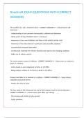 Roadcraft EXAM QUESTIONS WITH CORRECT ANSWERS