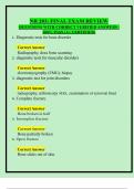 NR 283&colon; FINAL EXAM REVIEW  QUESTIONS WITH CORRECT VERIFIED ANSWERS &vert;  100&percnt; PASS &lpar;A&plus; CERTIFIED