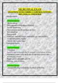 NR 283 FINAL EXAM  QUESTIONS WITH CORRECT VERIFIED ANSWERS &vert;  100&percnt; PASS &lpar;A&plus; CERTIFIED&rpar;